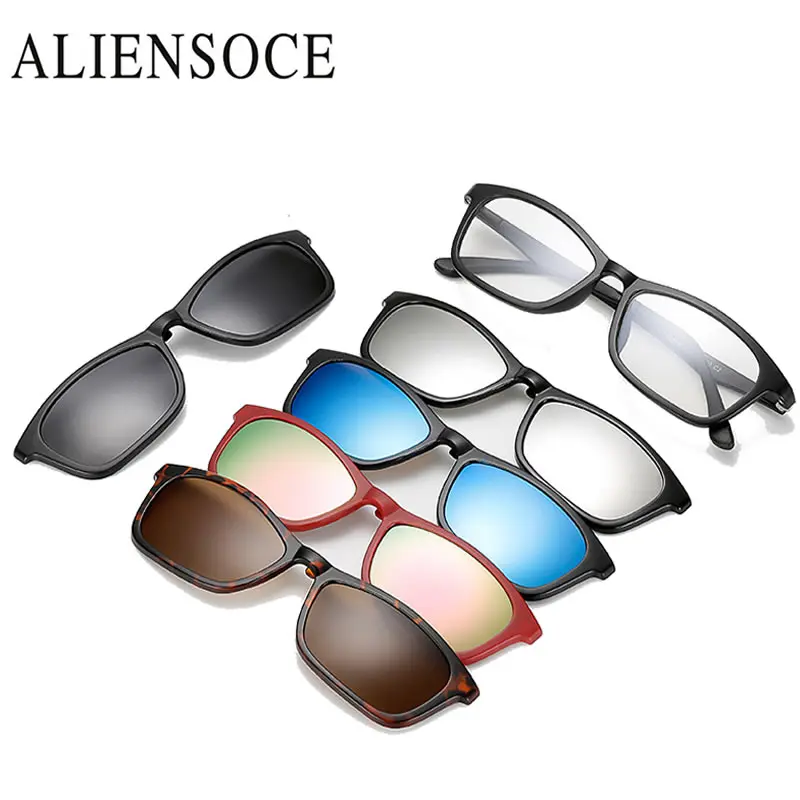 ALIENSOCE Sunglasses Clip Clip on Sunglasses Men