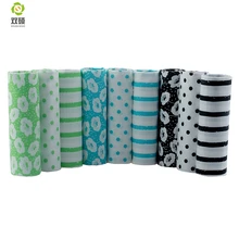 DIY bundle Лоскутное Хлопчатобумажная Ткань Жира Лоскутное Шитье Ткани Куклы одежда Тильда Одеяло Ткани 9 ШТ./ЛОТ 40*50 СМ