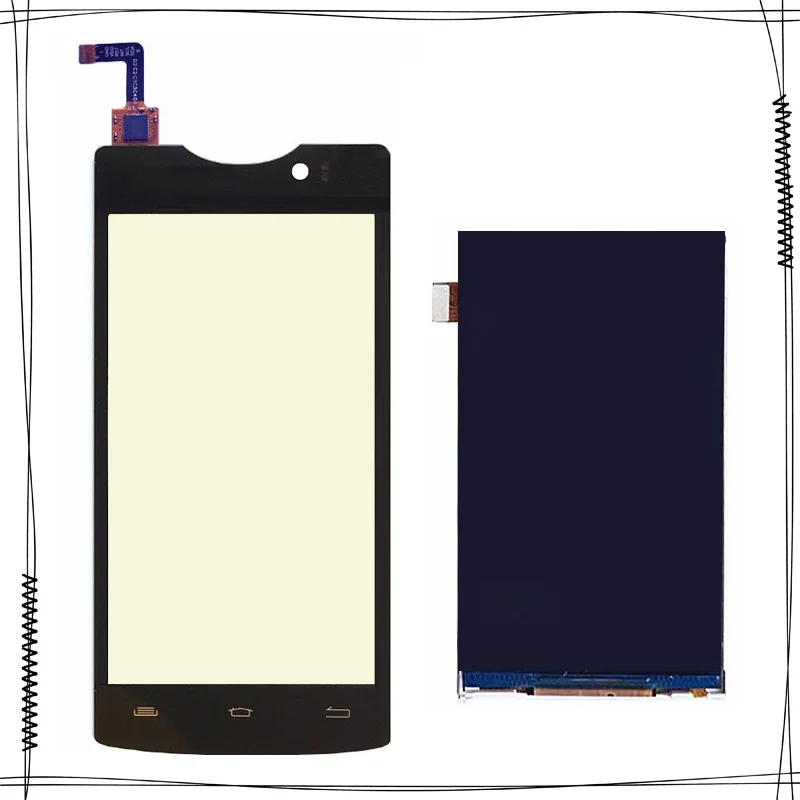 

4.5 " Touchscreen+ LCD Display For Micromax D320 D 320 Front Glass Capacitive Sensor For Micromax D320 D 320 Touch Screen Panel