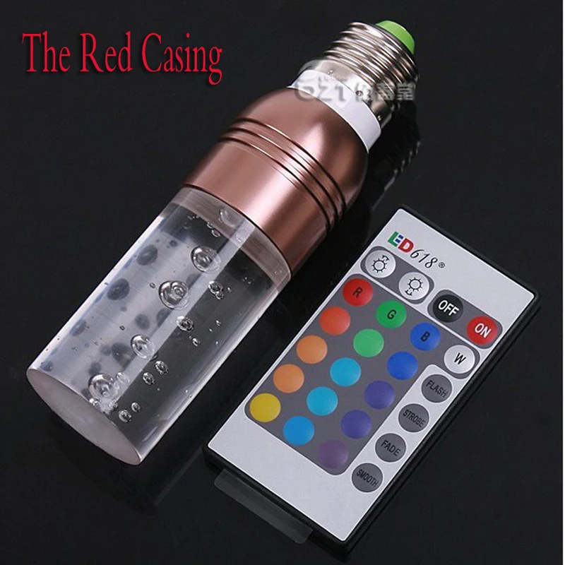 Светодиодный светильник E27 E14 GU10 3 вт светодиодный RGB 16 цветов сменная лампа + пульт