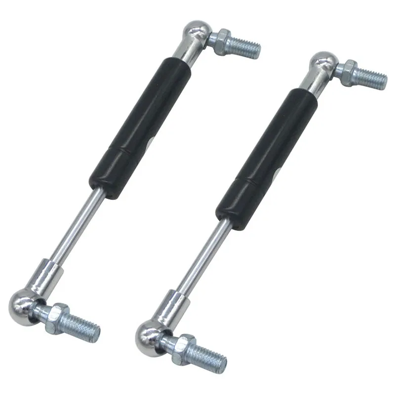 2Pcs 150Mm Hole Center Furniture Gas Spring 35Mm Stroke 10Kg Force Ball Gas Strut Shock Spring 35Mm X 150Mm Gas Damper