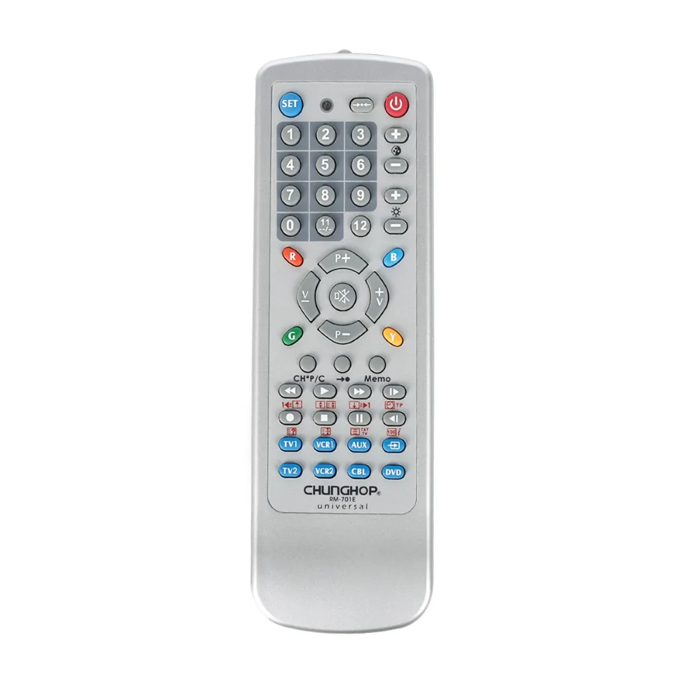 Универсальный пульт дистанционного управления для Chunghop RM-701E TV VCR SAT CBL DVD LD CD AUX Control