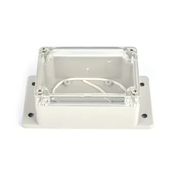 

1pcs DIY PLC Project Small Electronics Enclosure Clear Plastic Enclosure Waterproof Junction Box Switch Box 100*68*50mm