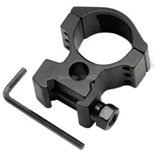 1X высокий профиль Черный винтовка тяжелых 6 Болты 30 мм кольцо-Крепление прицела для 20 Уивер Пикатинни Крепление