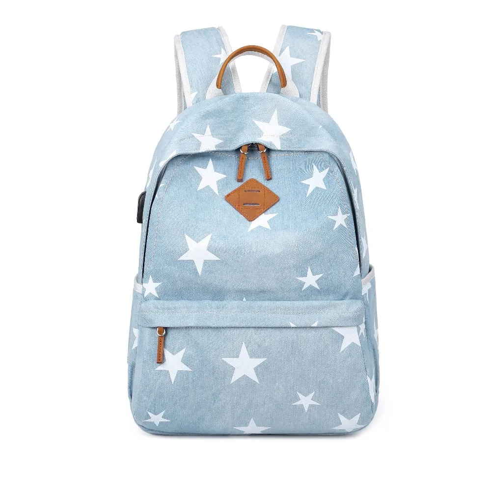 

Unisex Retro Canvas School Backpack Casual Rucksack Fit for 15.6 Inches Laptop Women Backpack Men Backpack