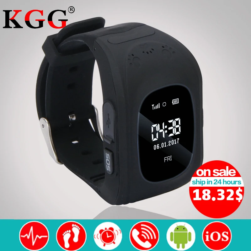 Anti Lost Q50 OLED Child GPS Tracker SOS Monitoring Positioning Phone smart Kids GPS baby Watch