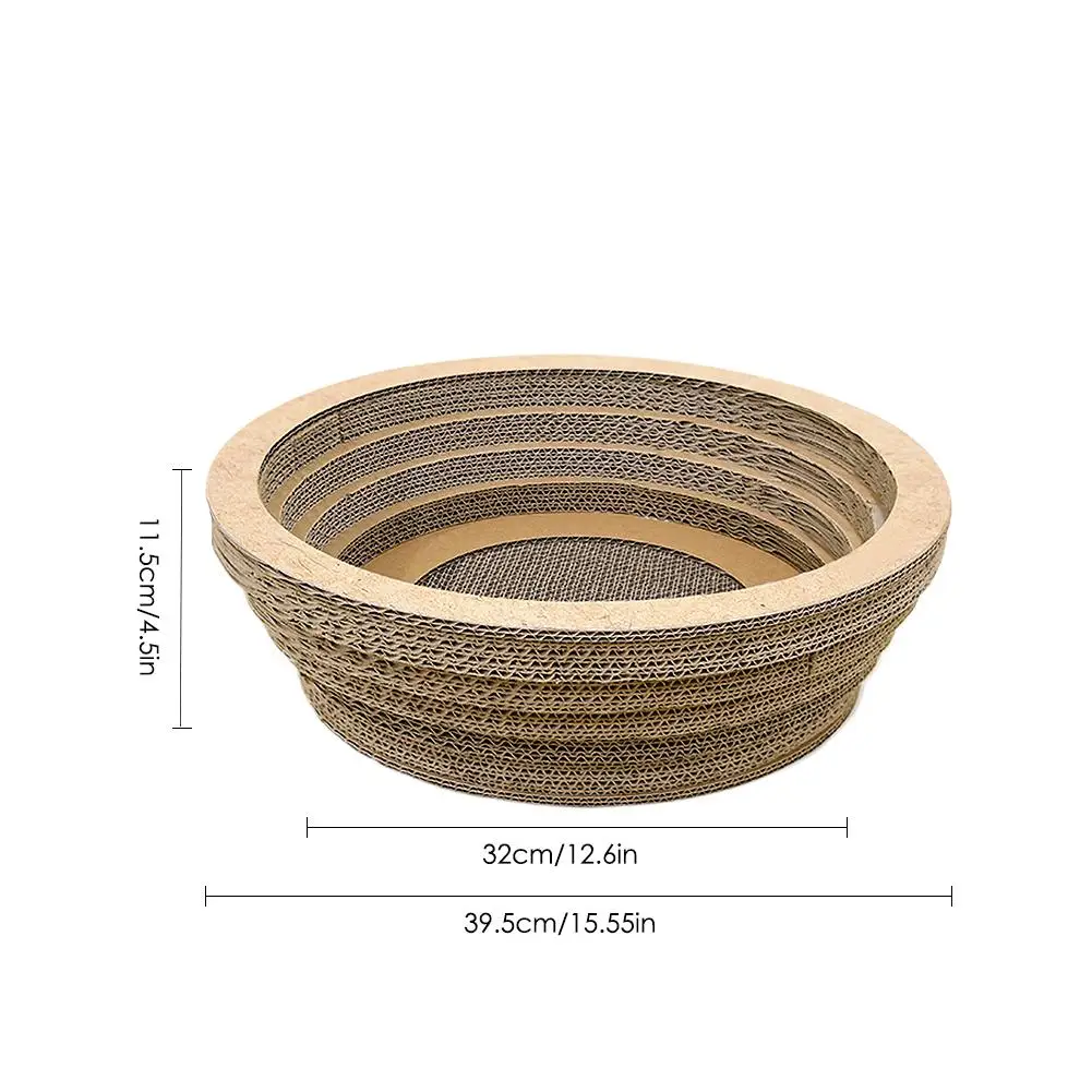 Large Space Bowl Type Cat Scratch Board Scratching Pad Cat Nest Toy Scratcher For Grinding Claws Body Massage Rest Scratching Large Space Bowl Type Cat Scratch Board Scratching Pad Cat Nest Toy Scratcher For Grinding Claws Body Massage Rest Scratching