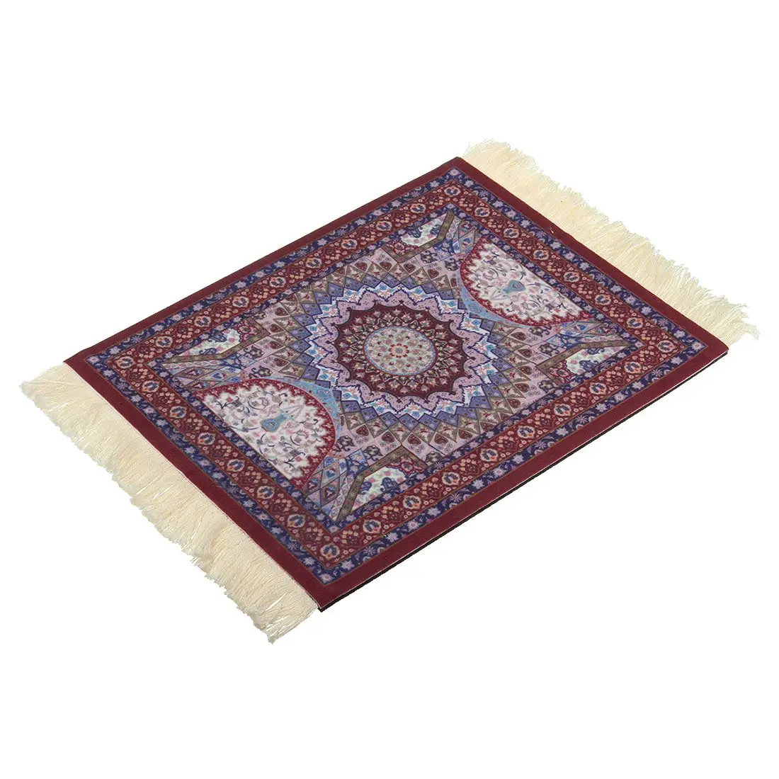 

Magical Persian Mouse Pad Rug Bohemia Carpet Purple Crown Mousepad Table Cup Mat