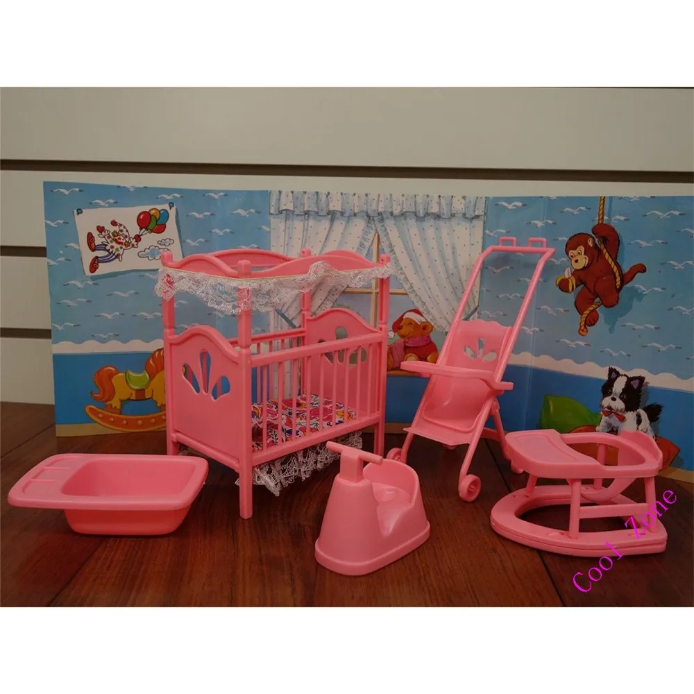 Миниатюрная детская мебель для кукольного дома Барби ролевые игры игрушки для девочек