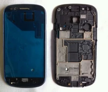 Wholesale 10pcs/lot New Original Front Plate Frame Bezel For Samsung Galaxy S3mini i8190 Middle Housing Free Shipping