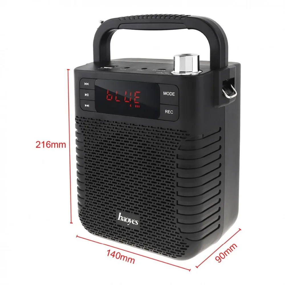 

Portable wireless Bluetooth Subwoofer Speaker Support TF Card USB FM Radio AUX Input Microphone Headset Microphone Music Column