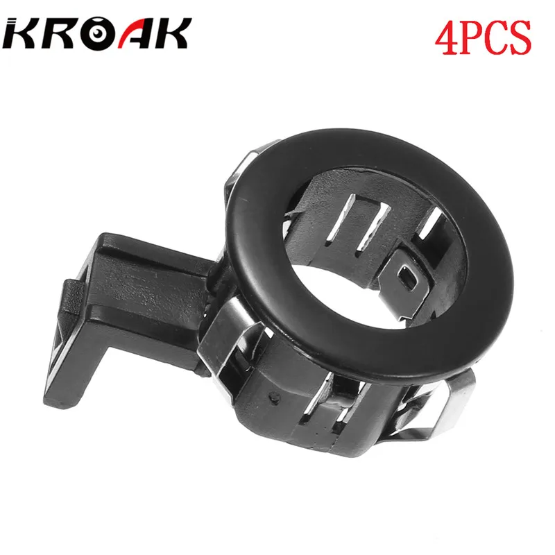

KROAK 4PCS PDC Black Parking Sensor Retainer For Honda For Odyssey For Pilot For Acura ZDX 39681-TL0-G01