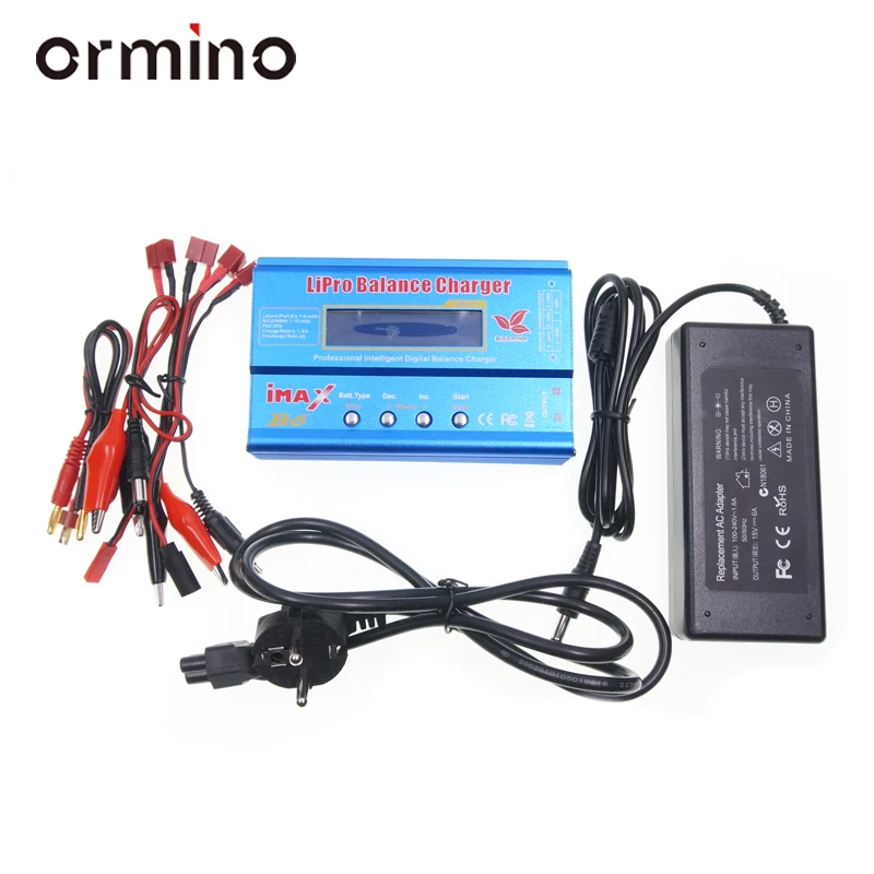 

Ormino Charging Helicopter IMAX B6 Lipo Digital Balance Charger Drone Battery Charger Lipo RC Drone Acc Balance Charger