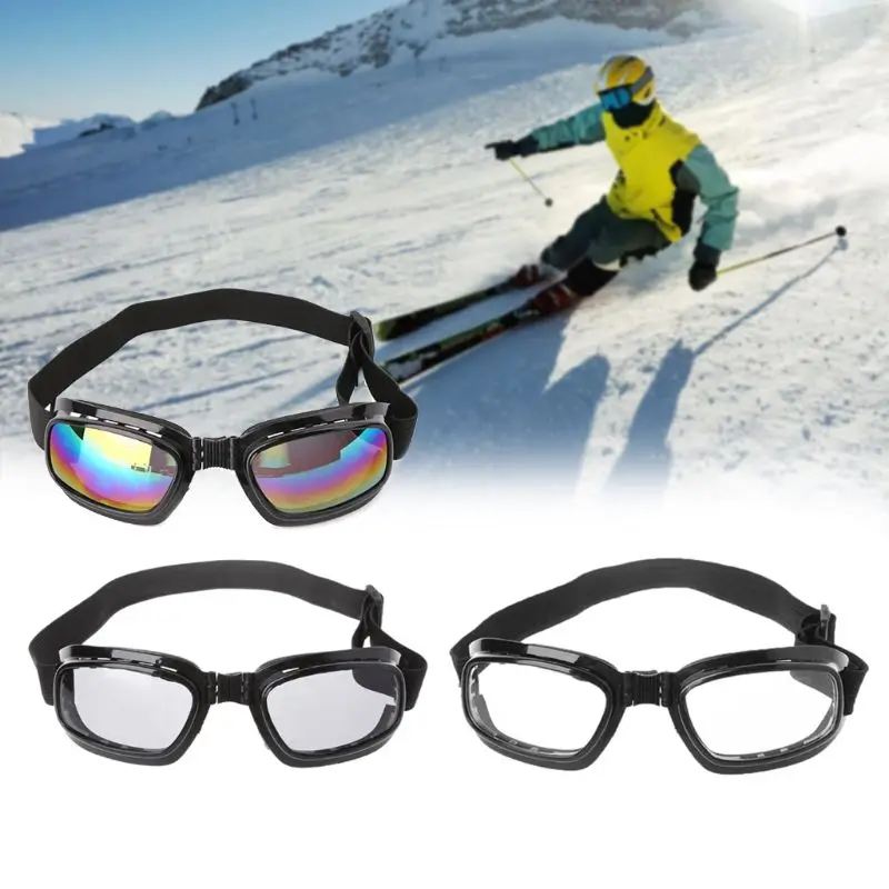 Hot Sell Foldable Safe Goggles Snowboard Ski Eyewear Cycling Motorcycle