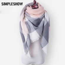 2017 Fashion Brand Winter Scarf For Women Designer Basic Shawls Scarf Women Scarf Warm Cashmere Scarves Autumn Winter blanket