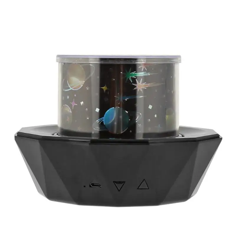 Проектор Луна лампы 2 Вт светодиодный ночник USB проектор светильник «Луна» с 4 patterms детская комната лампа проектора