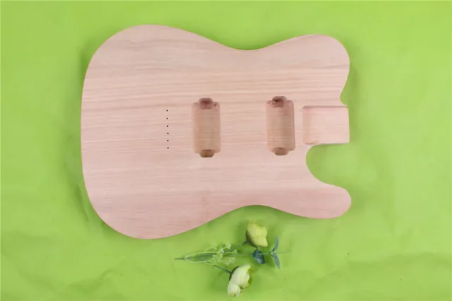 Guitarra eléctrica de caoba de calidad fina, cuello y cuerpo, S-00165 # Guitarra eléctrica de caoba de calidad fina, cuello y cuerpo, S-00165 #
