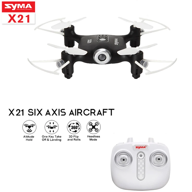 Квадрокоптер Syma X21 Радиоуправляемый 2017G 4 канала с безголовым режимом
