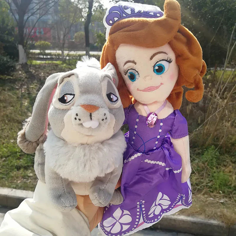 

30CM Princess Sofia Sophia the first 20cm Sofia Clover Cartoon Toys Rabbit Plush Toy Stuffed Doll for Baby Girls Gift