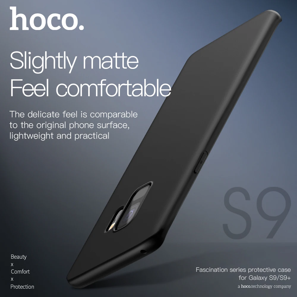 Hoco для Samsung Galaxy S8 и Plus Матовый Защитный Чехол Ультра Тонкий Мягкий Премиум случаях