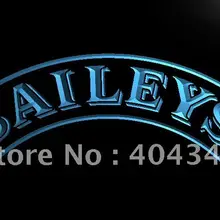 LE181-Baileys Ирландский крем винный бар светодиодный знак неонового света