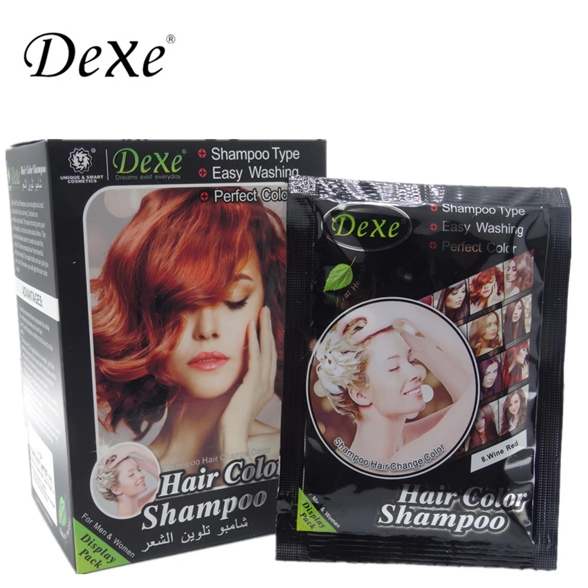 Dexe ワイン レッド髪染料用5分に容易は安全の染毛剤に洗浄を髪色の赤ワイン ワイン赤髪染料 Dye Skirt Dye White Shoes Blackhair Short Aliexpress