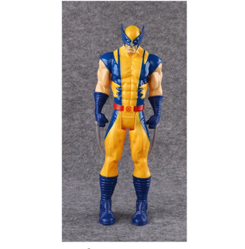Apaffa Мстители Железный человек военная машина Капитан Америка Зимний Солдат человек-муравей ПВХ фигурка модель игрушки для взрослых - Цвет: W