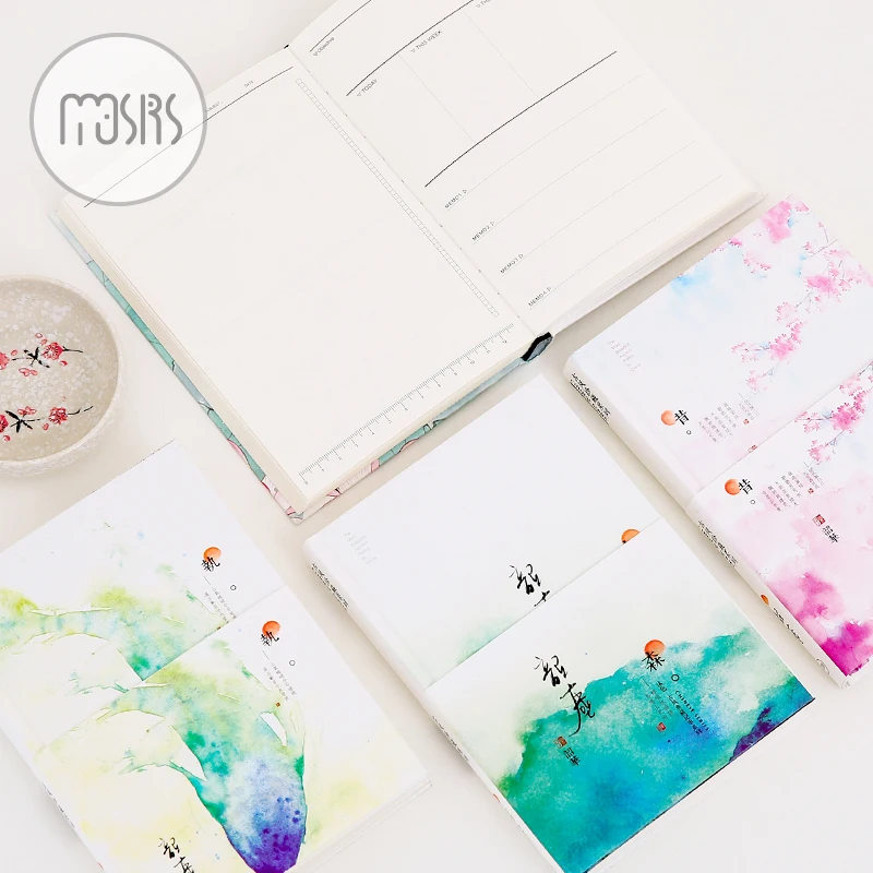 

MOUSRS A5 Creative Gifts Sha Dust Series Notepad Diary Notebook Sketchbook 1PCS