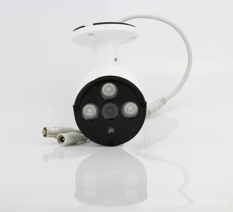 4pcs A Lot New Metal Case Three Array Leds 4MP 2MP 1.3MP 1MP Outdoor Waterproof AHD CCTV Surveillance Camera picture 01