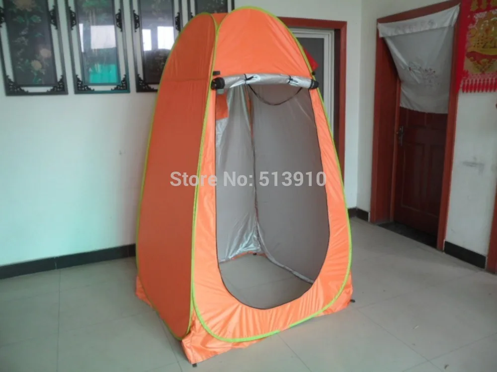 Silver coated Portable outdoor Shower tentdreesing tenttoilet tent photography pop up tent with UV function