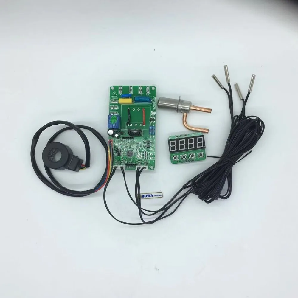 0.1m3/h EEV with 12Vdc controller & 4pcs NTC sensors is