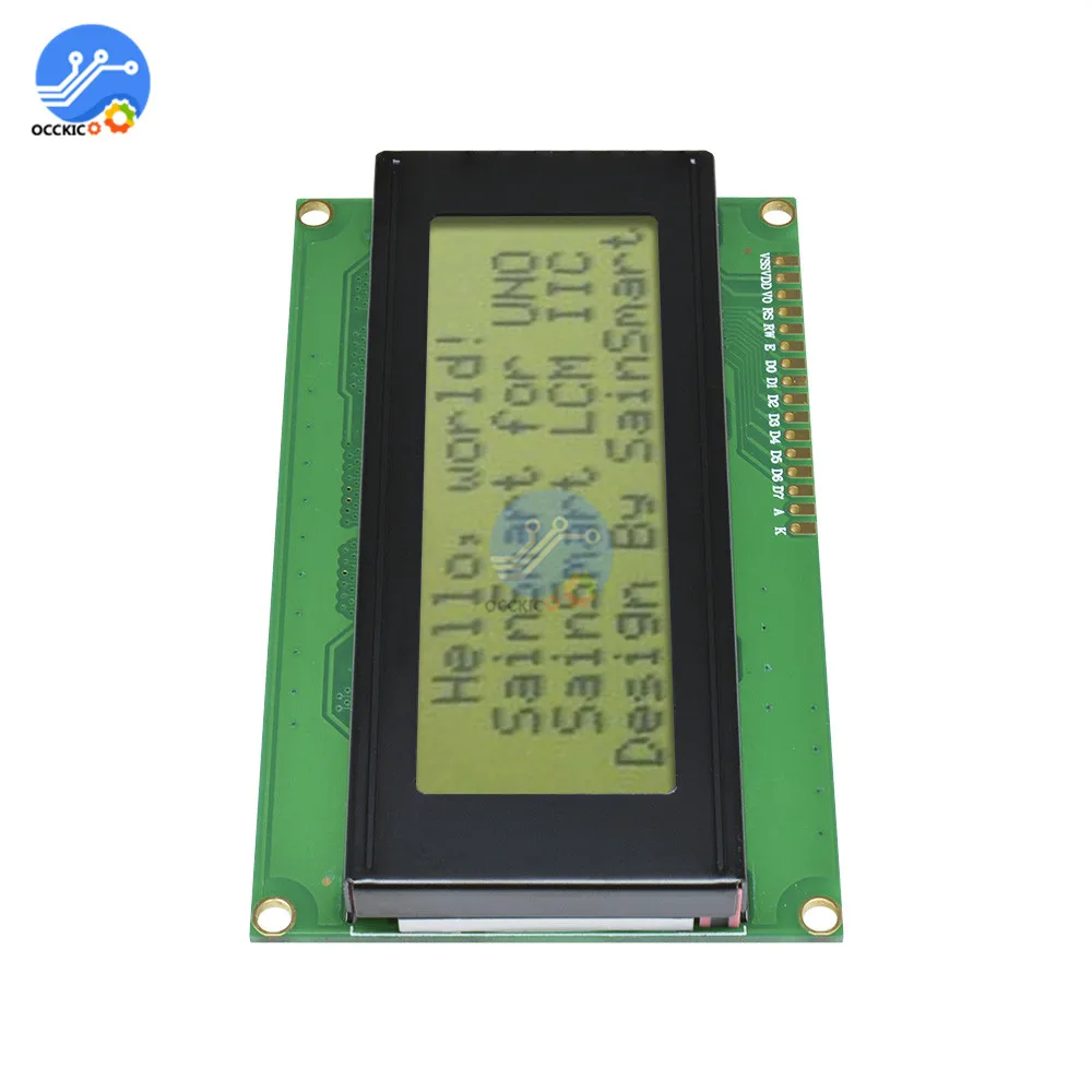 ЖК дисплей LCD2004 IIC/I2C 2004 дюйма 20x4 5 В Желтый экран IIC I2C для arduino панель|lcd display screen|lcd