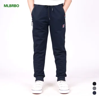 

Trousers Big Children's Trousers Boys Sports Pants Cotton New Big Boy Spring and Autumn Single Pants Manufacturers Wholesale