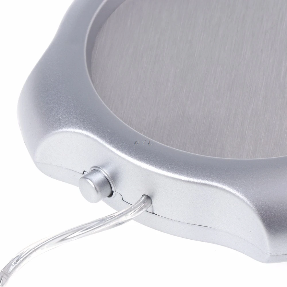 Мини USB электрическая чашка для напитков подогревающая пластина офисного и