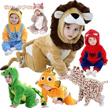 Комплект одежды для новорожденных девочек, милый костюм с объемным рисунком, комбинезон, комплект одежды для маленьких мальчиков, комбинезон с рисунком, теплый комплект одежды для малышей 0-4 лет