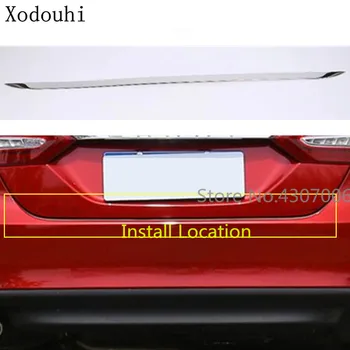 

Car Cover Trunk Bumper Rear Tail Door Bottom Tailgate Frame Plate Trim Hood 1pcs For Toyota New Camry XV70 2017 2018 2019 2020