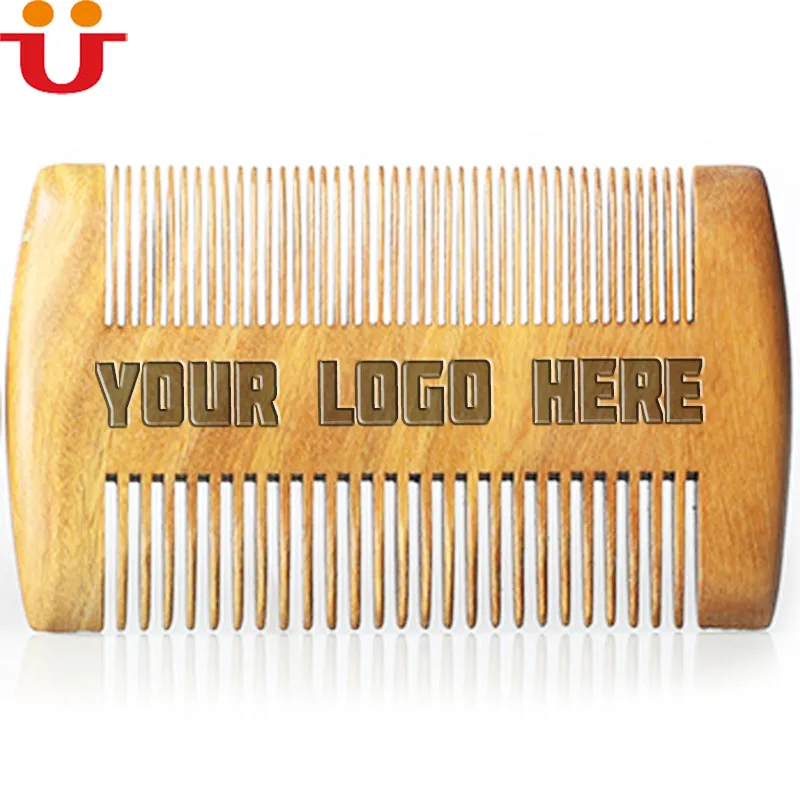 Personalized Your Logo Text Customized Mustaches Beard Brush Hair Personalized Your Logo Text Customized Mustaches Beard Brush Hair Combs Sandalwood Double Edged Coars Fine Tooth Men Grooming In From Beauty