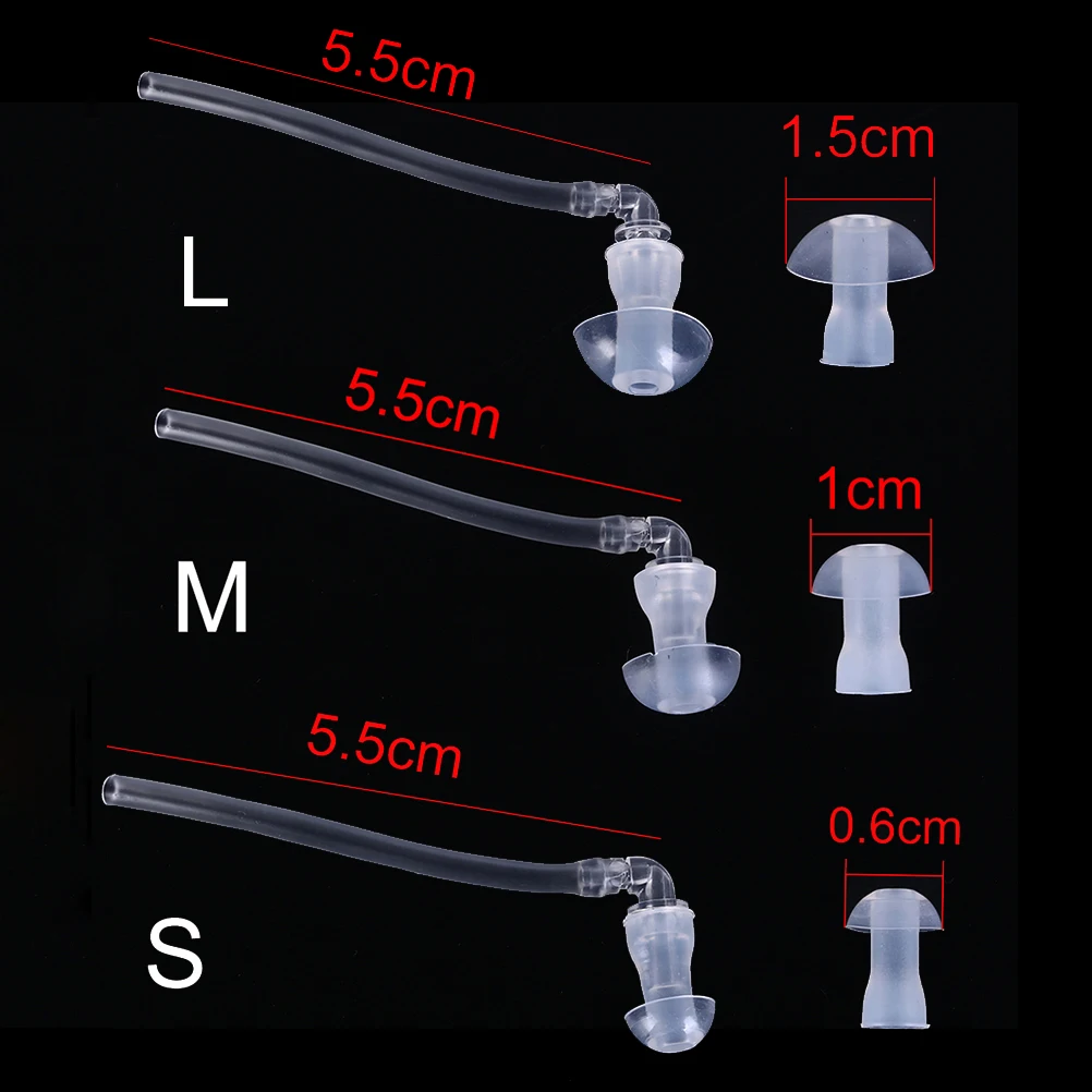 L M Размер S ясный слуховой аппарат ушные трубки+ купола слуховые аппараты Аксессуары купола со звуком