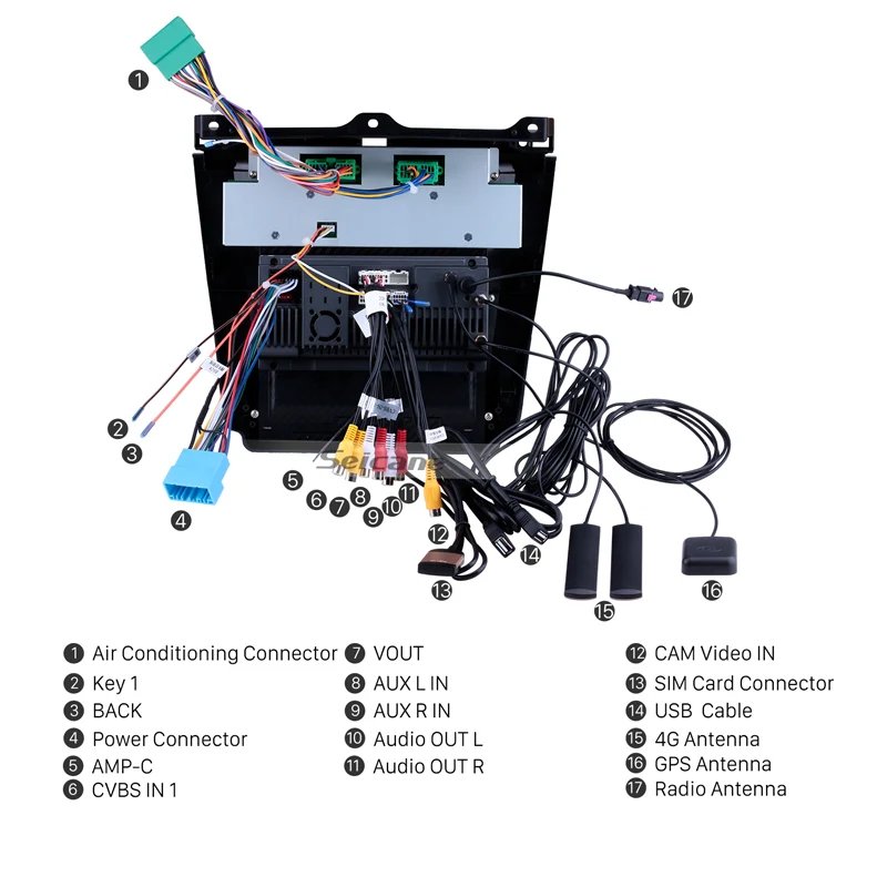 Clearance Seicane Car DVD Radio Multimedia player GPS Navigation For 2003 2004 2005 2006 2007 Honda Accord 7 Support DVD 1080P Video OBD2 4
