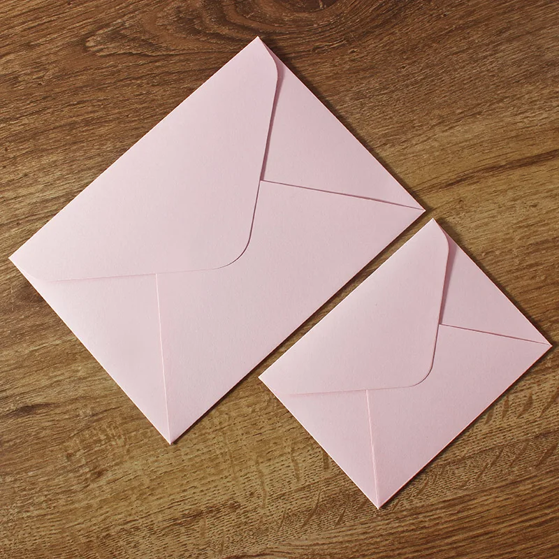 Romantic Pink Invitation Envelopes
