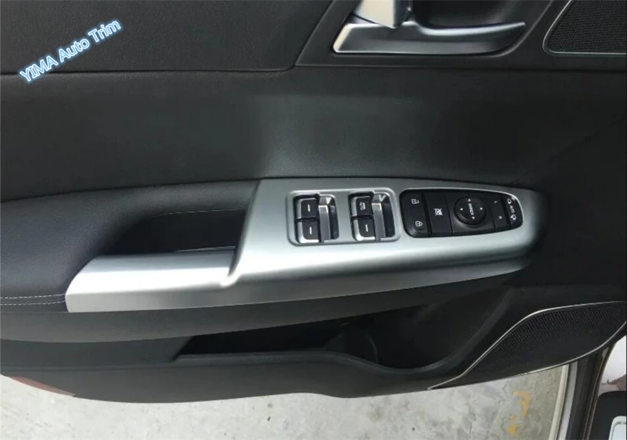 Lapetus новый стиль для KIA Sportage 2016 2020 ABS внутренняя ручка двери панель наклейка