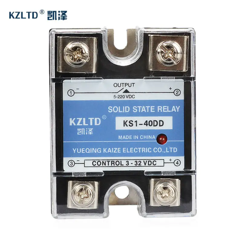 SSR 40DD 40A Solid State Relays 40A SSR 3 32V DC to 5 220V DC Relay