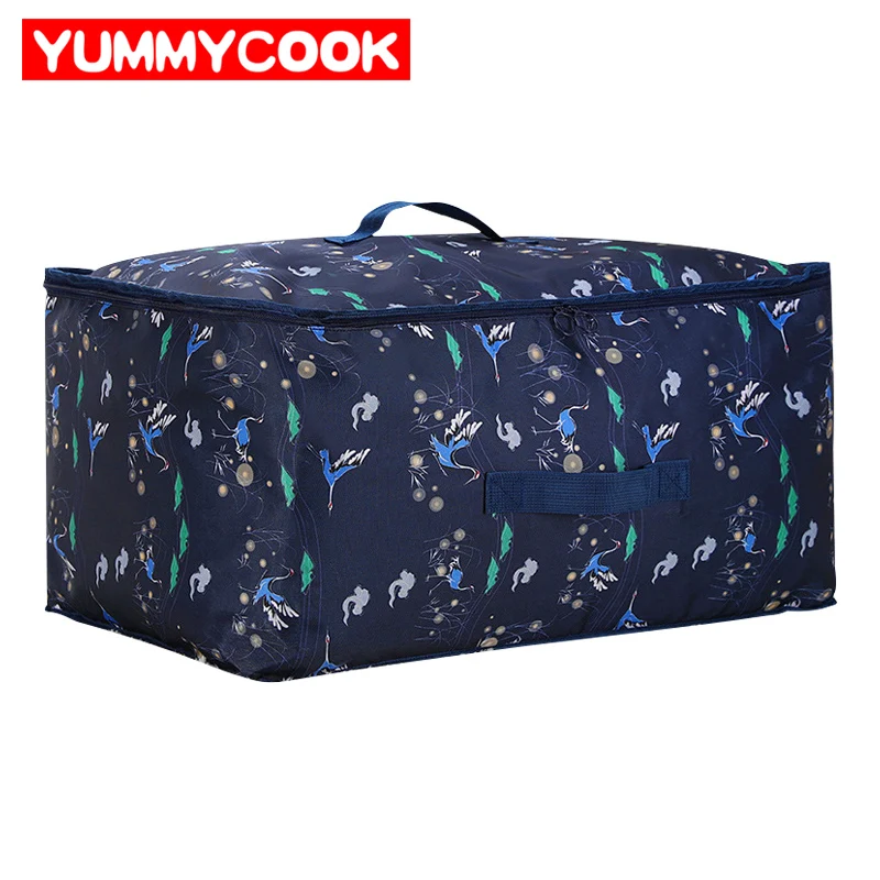 

Oxford Quilt Storage Bag Collapsible Clothes Pillow Comforter Home Storage Organizer Wholesale Accessories Supplies Stuff