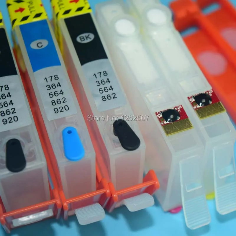 HP 178 364 564 862 5 Color Refill Cartridge (23)