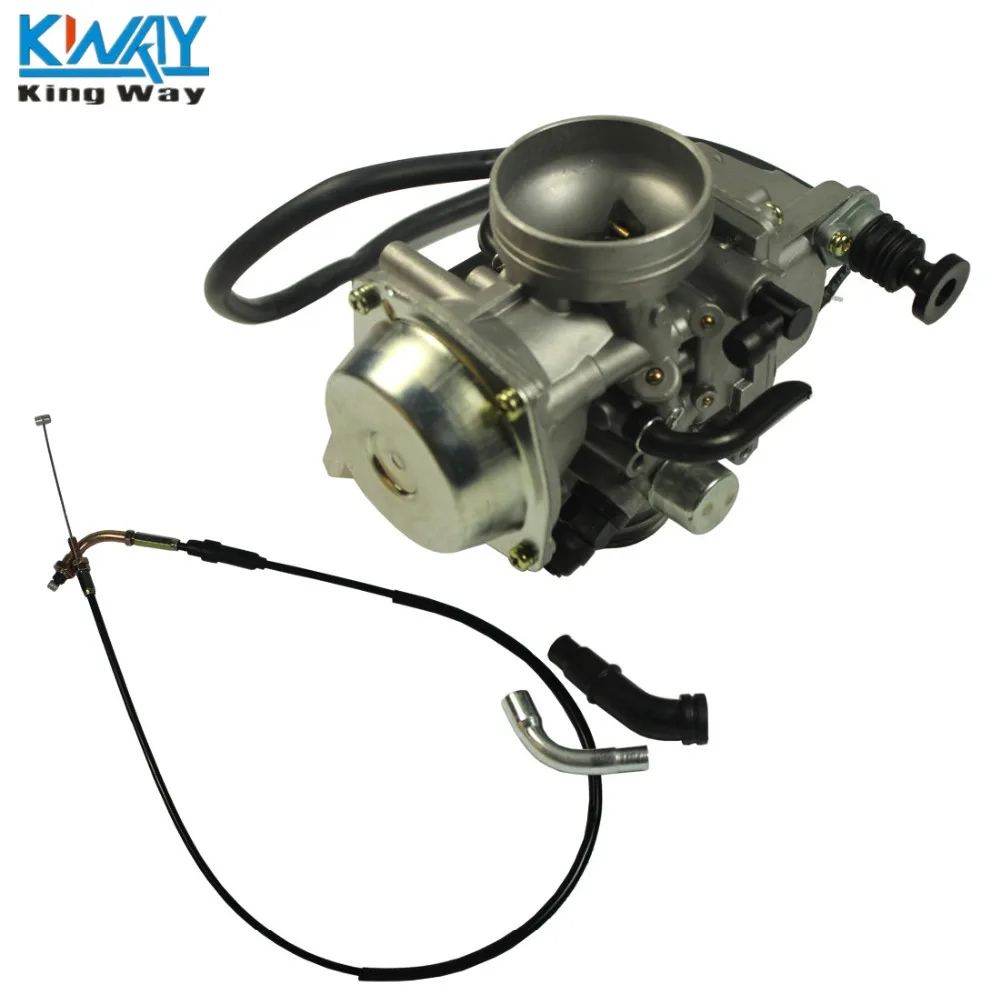 FREE SHIPPING King Way Carburetor With Throttle Cable For Honda ATC250