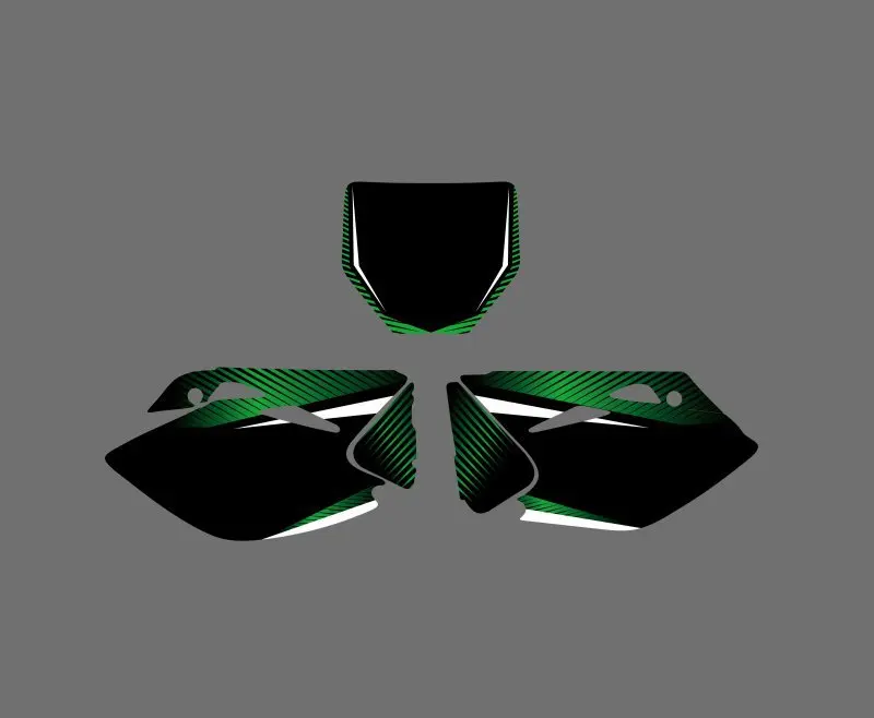 Мотоцикл новая команда Графика фон Наклейка Набор наклеек для Kawasaki KX450F KXF450 KX 450F KXF