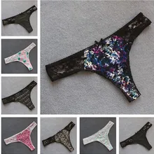 Voplidia, женские сексуальные трусики, нижнее белье, стринги против g-стрингов,, Т-образная спина, женское Бесшовное Белье, кружево, низкая талия, g-стринги, PM213