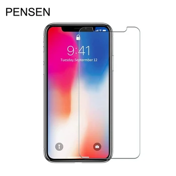

Pensen Tempered Glass for iPhone 6 6S Screen Protector for iPhone 7 8 Plus Glass Film for iPhone X 5 5S SE Tough Protection