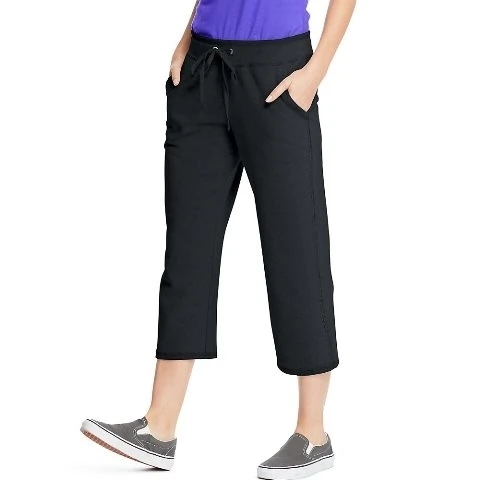 Terry Perancis Saku Capri Celana 