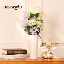 

6 Pcs/Lot Artificial Flowers Blossom Daisy Silk Flower Mist Flower Lovely Vivid Inner Room Decor Wedding Decorative Flowers